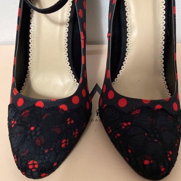 Shoedazzle polka dot heels 8 - Picture 3 of 10